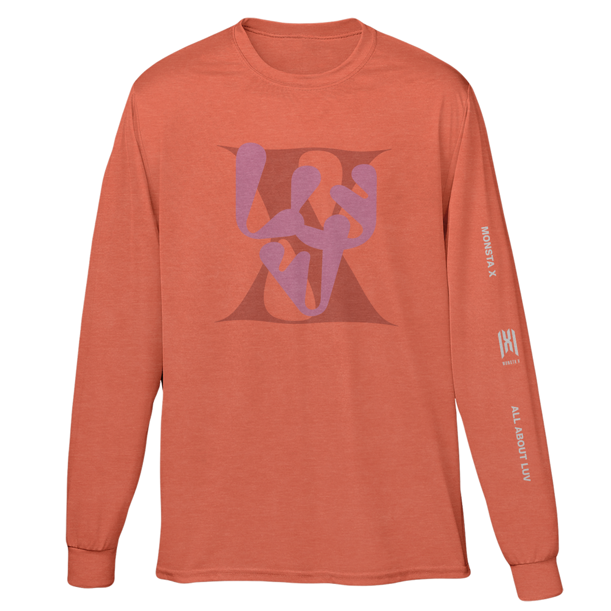 Monsta X "Luv" Graphic Long Sleeve-Monsta X
