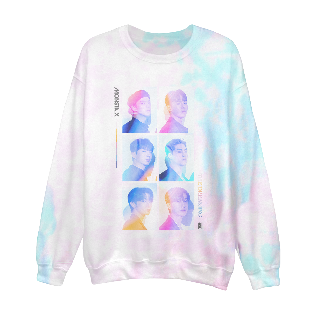 MONSTA X Tie Dye Crewneck