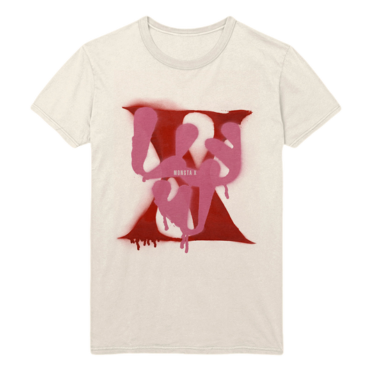 Monsta X Spray Paint Tee-Monsta X