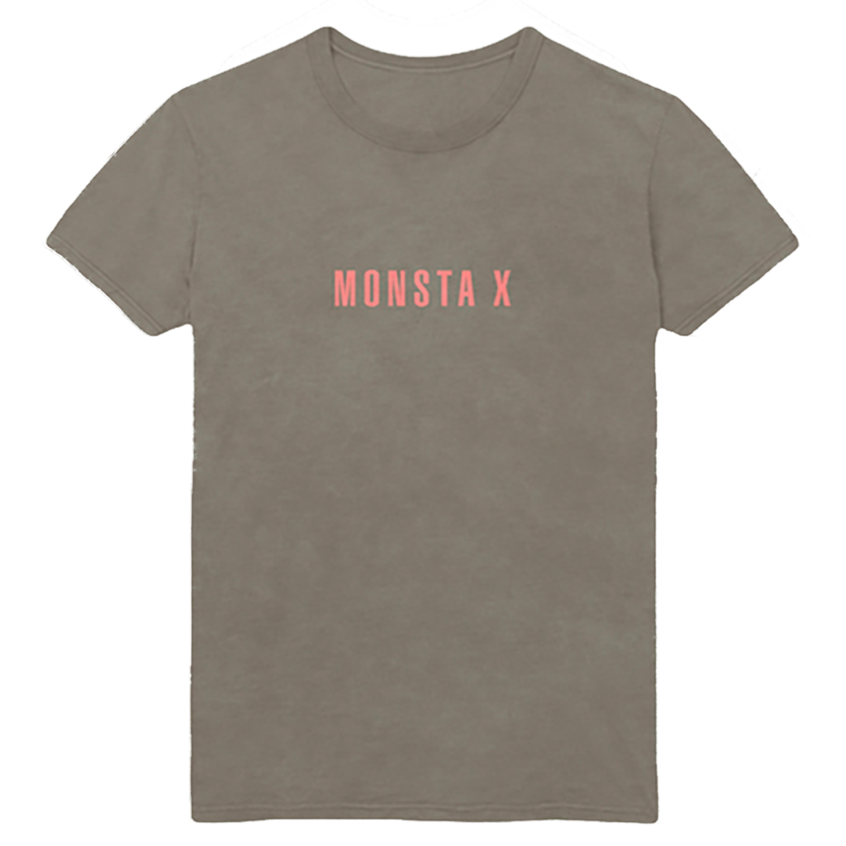 Monsta X Logo Tee - Sandstone-Monsta X